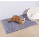 VIVAGLORY Cat Litter Mat, Scatter Catcher Mat, 90 × 64 cm Cat Litter Tray Rug with Waterproof Backing, Super Soft for Cat's Paws, Machine Washable, Beige VIVAGLORY Cat Litter Mat, Scatter Catcher Mat, 90 × 64 cm Cat Litter Tray Rug with Waterproof Backing, Super Soft for Cat's Paws, Machine Washable, Beige
