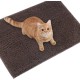 VIVAGLORY Cat Litter Mat, Scatter Catcher Mat, 90 × 64 cm Cat Litter Tray Rug with Waterproof Backing, Super Soft for Cat's Paws, Machine Washable, Beige VIVAGLORY Cat Litter Mat, Scatter Catcher Mat, 90 × 64 cm Cat Litter Tray Rug with Waterproof Backing, Super Soft for Cat's Paws, Machine Washable, Beige