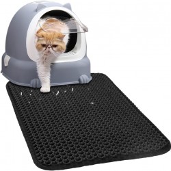 VSSHE Cat Litter Tray Mat, 30 x 45 cm Cat Mat, Honeycomb Double Layer Design, Cat Litter Tray Mat, Cat Litter Tray Mat, Cat Litter Tray Mat, Cat Pretty Kitty VSSHE Cat Litter Tray Mat, 30 x 45 cm Cat Mat, Honeycomb Double Layer Design, Cat Litter Tray Mat, Cat Litter Tray Mat, Cat Litter Tray Mat, Cat Pretty Kitty