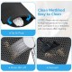 VSSHE Cat Litter Tray Mat, 30 x 45 cm Cat Mat, Honeycomb Double Layer Design, Cat Litter Tray Mat, Cat Litter Tray Mat, Cat Litter Tray Mat, Cat Pretty Kitty VSSHE Cat Litter Tray Mat, 30 x 45 cm Cat Mat, Honeycomb Double Layer Design, Cat Litter Tray Mat, Cat Litter Tray Mat, Cat Litter Tray Mat, Cat Pretty Kitty