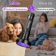 Vansky UV Lamp Black Light Lamp Black Light Ultraviolet 100 UV LED Torch 395 nm Blue Light Dry Cats Dog Pets Urine Detectors UV Light, Batteries Not Included Vansky UV Lamp Black Light Lamp Black Light Ultraviolet 100 UV LED Torch 395 nm Blue Light Dry Cats Dog Pets Urine Detectors UV Light, Batteries Not Included