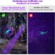 Vansky UV Lamp Black Light Lamp Ultraviolet 100 UV LED Torch 395 nm Blue Light Dry Cats Dogs Pets Urine Detectors Batteries Not Included