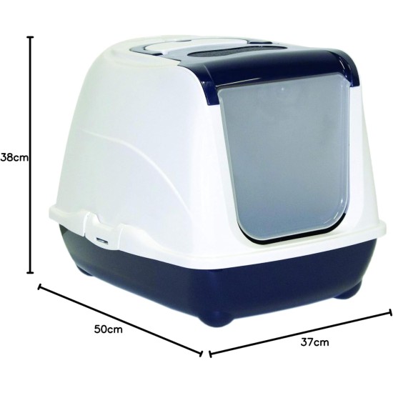 Vitakraft 87306 Classic Cat-Litter Box with Filter, Shovel and Door Vitakraft 87306 Classic Cat-Litter Box with Filter, Shovel and Door