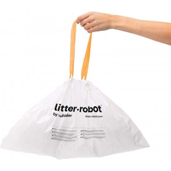 Whisker Litter-Robot 50 Pack Litter-Robot Litter-Robot Litter Tray Liners 34-42 Litre Capacity Quick to Install and Easy to Empty Whisker Litter-Robot 50 Pack Litter-Robot Litter-Robot Litter Tray Liners 34-42 Litre Capacity Quick to Install and Easy to Empty