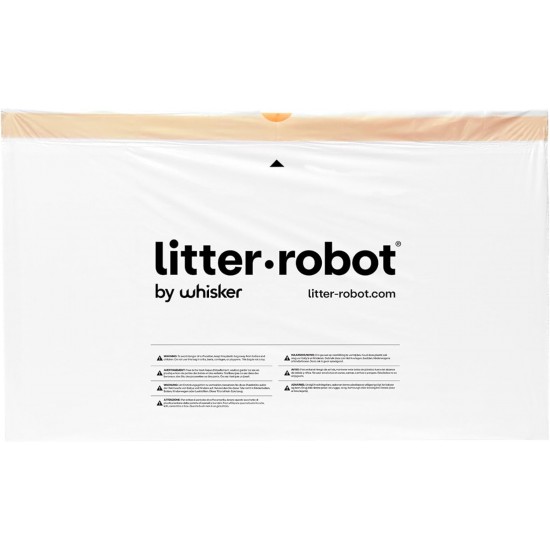 Whisker Litter-Robot 50 Pack Litter-Robot Litter-Robot Litter Tray Liners 34-42 Litre Capacity Quick to Install and Easy to Empty Whisker Litter-Robot 50 Pack Litter-Robot Litter-Robot Litter Tray Liners 34-42 Litre Capacity Quick to Install and Easy to Empty