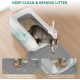 YITAHOME Stainless Steel Cat Litter Tray 30 L XXL Extra Large Cat Litter Tray Non-Slip High Wall Anti-Litter Door Mat Easy to Clean Non-Stick Surface 60 x 40 x 30 cm (Grey) YITAHOME Stainless Steel Cat Litter Tray 30 L XXL Extra Large Cat Litter Tray Non-Slip High Wall Anti-Litter Door Mat Easy to Clean Non-Stick Surface 60 x 40 x 30 cm (Grey)