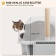 YITAHOME Stainless Steel Cat Litter Tray with Lid, XXL Extra Large Cat Litter Tray with Scoop, Non-Slip Base, Leak-Proof, Non-Stick Surface, Easy to Clean, 60 x 40 x 30 cm for Cats (Grey) YITAHOME Stainless Steel Cat Litter Tray with Lid, XXL Extra Large Cat Litter Tray with Scoop, Non-Slip Base, Leak-Proof, Non-Stick Surface, Easy to Clean, 60 x 40 x 30 cm for Cats (Grey)