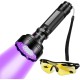 YOUTHINK Torch, Upgraded 100 LED Pet Urine Detector 395nm Light Scorpion Light Torch Lamp with Sunglasses for Dog/Cat Urine Dry Stains Bed Bug YOUTHINK Torch, Upgraded 100 LED Pet Urine Detector 395nm Light Scorpion Light Torch Lamp with Sunglasses for Dog/Cat Urine Dry Stains Bed Bug