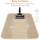 Ycozy Cat Litter Tray Mat Large 75 x 55 cm EVA Cat Litter Mat for Toilet Mat Honeycomb Cat Litter Tray Mat Waterproof Easy to Clean Ycozy Cat Litter Tray Mat Large 75 x 55 cm EVA Cat Litter Mat for Toilet Mat Honeycomb Cat Litter Tray Mat Waterproof Easy to Clean