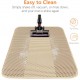 Ycozy Cat Litter Tray Mat Large 75 x 55 cm EVA Cat Litter Mat for Toilet Mat Honeycomb Cat Litter Tray Mat Waterproof Easy to Clean Ycozy Cat Litter Tray Mat Large 75 x 55 cm EVA Cat Litter Mat for Toilet Mat Honeycomb Cat Litter Tray Mat Waterproof Easy to Clean