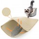 Ycozy Cat Litter Tray Mat Large 75 x 55 cm EVA Cat Litter Mat for Toilet Mat Honeycomb Cat Litter Tray Mat Waterproof Easy to Clean Ycozy Cat Litter Tray Mat Large 75 x 55 cm EVA Cat Litter Mat for Toilet Mat Honeycomb Cat Litter Tray Mat Waterproof Easy to Clean