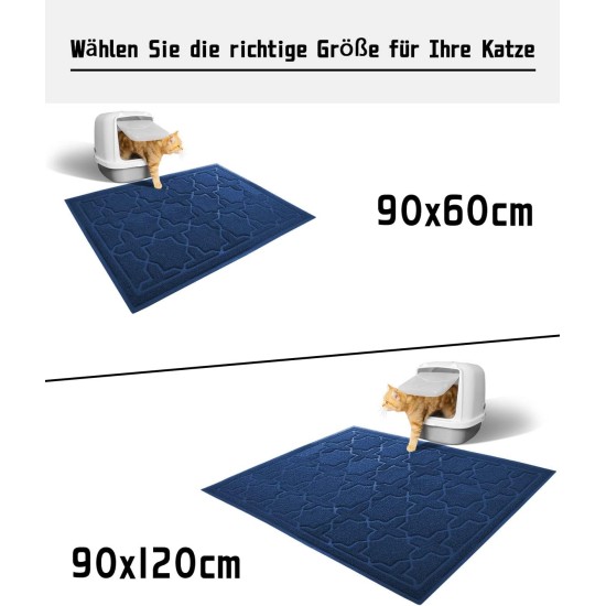 Yimobra Cat Litter Tray Catcher Mat Easy Clean Non-Slip Water Resistant Soft Pet Litter Floor Mats Non Phthalate 90x120cm Beige Yimobra Cat Litter Tray Catcher Mat Easy Clean Non-Slip Water Resistant Soft Pet Litter Floor Mats Non Phthalate 90x120cm Beige