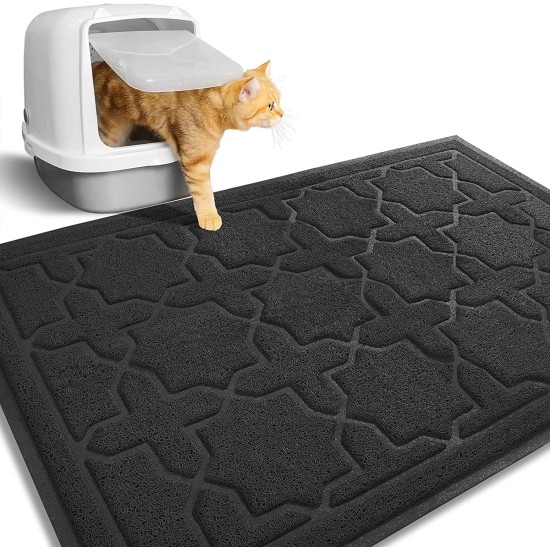Yimobra Cat Litter Tray Catcher Mat Easy Clean Non-Slip Water Resistant Soft Pet Litter Floor Mats Non Phthalate 90x120cm Beige Yimobra Cat Litter Tray Catcher Mat Easy Clean Non-Slip Water Resistant Soft Pet Litter Floor Mats Non Phthalate 90x120cm Beige