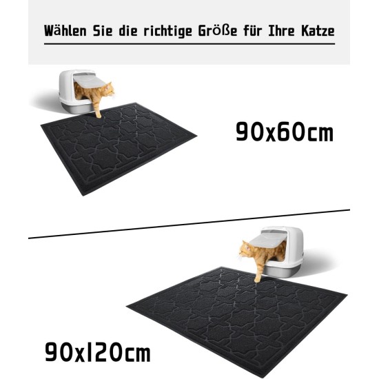 Yimobra Cat Litter Tray Catcher Mat Easy Clean Non-Slip Water Resistant Soft Pet Litter Floor Mats Non Phthalate 90x120cm Beige Yimobra Cat Litter Tray Catcher Mat Easy Clean Non-Slip Water Resistant Soft Pet Litter Floor Mats Non Phthalate 90x120cm Beige