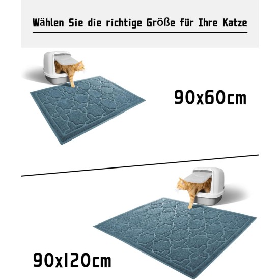 Yimobra Cat Litter Tray Catcher Mat Easy Clean Non-Slip Water Resistant Soft Pet Litter Floor Mats Non Phthalate 90x120cm Beige Yimobra Cat Litter Tray Catcher Mat Easy Clean Non-Slip Water Resistant Soft Pet Litter Floor Mats Non Phthalate 90x120cm Beige