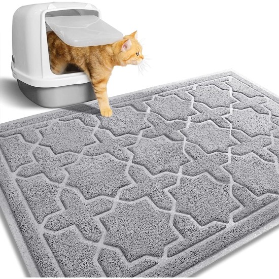 Yimobra Cat Litter Tray Catcher Mat Easy Clean Non-Slip Water Resistant Soft Pet Litter Floor Mats Non Phthalate 90x120cm Beige Yimobra Cat Litter Tray Catcher Mat Easy Clean Non-Slip Water Resistant Soft Pet Litter Floor Mats Non Phthalate 90x120cm Beige