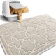 Yimobra Cat Litter Tray Catcher Mat Easy Clean Non-Slip Water Resistant Soft Pet Litter Floor Mats Non Phthalate 90x120cm Beige Yimobra Cat Litter Tray Catcher Mat Easy Clean Non-Slip Water Resistant Soft Pet Litter Floor Mats Non Phthalate 90x120cm Beige