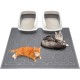 Yimobra Cat Litter Tray Catcher Mat Easy Clean Non-Slip Water Resistant Soft Pet Litter Floor Mats Non Phthalate 90x120cm Beige Yimobra Cat Litter Tray Catcher Mat Easy Clean Non-Slip Water Resistant Soft Pet Litter Floor Mats Non Phthalate 90x120cm Beige