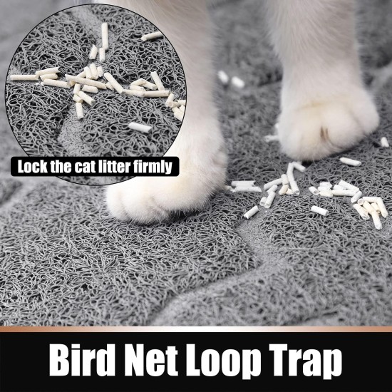 Yimobra Cat Litter Tray Catcher Mat Easy Clean Non-Slip Water Resistant Soft Pet Litter Floor Mats Non Phthalate 90x120cm Beige Yimobra Cat Litter Tray Catcher Mat Easy Clean Non-Slip Water Resistant Soft Pet Litter Floor Mats Non Phthalate 90x120cm Beige