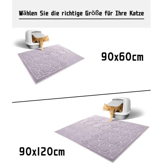 Yimobra Cat Litter Tray Catcher Mat Easy Clean Non-Slip Water Resistant Soft Pet Litter Floor Mats Non Phthalate 90x120cm Beige Yimobra Cat Litter Tray Catcher Mat Easy Clean Non-Slip Water Resistant Soft Pet Litter Floor Mats Non Phthalate 90x120cm Beige