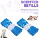 ZONJIE Refill Bags for Cat Litter, Pack of 10 4.5 m Litter G-enie Refill Bags, Scented Refill Cassettes for Cat Litter, Replacement Bags Compatible with G-enie (Blue) ZONJIE Refill Bags for Cat Litter, Pack of 10 4.5 m Litter G-enie Refill Bags, Scented Refill Cassettes for Cat Litter, Replacement Bags Compatible with G-enie (Blue)
