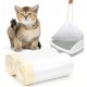 Zouwel Cat Litter Tray Liners, Durable with Drawstring, Scratch Resistant and Leak-Proof, Recycled Cat Litter Box Liners for Medium Pets, 45 x 94 cm, 40 Pack Zouwel Cat Litter Tray Liners, Durable with Drawstring, Scratch Resistant and Leak-Proof, Recycled Cat Litter Box Liners for Medium Pets, 45 x 94 cm, 40 Pack