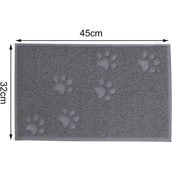 dibea Cat Litter Tray Mat, Cat Toilet Mat, Various Sizes dibea Cat Litter Tray Mat, Cat Toilet Mat, Various Sizes