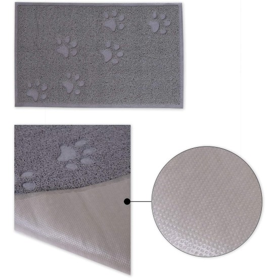 dibea Cat Litter Tray Mat, Cat Toilet Mat, Various Sizes dibea Cat Litter Tray Mat, Cat Toilet Mat, Various Sizes