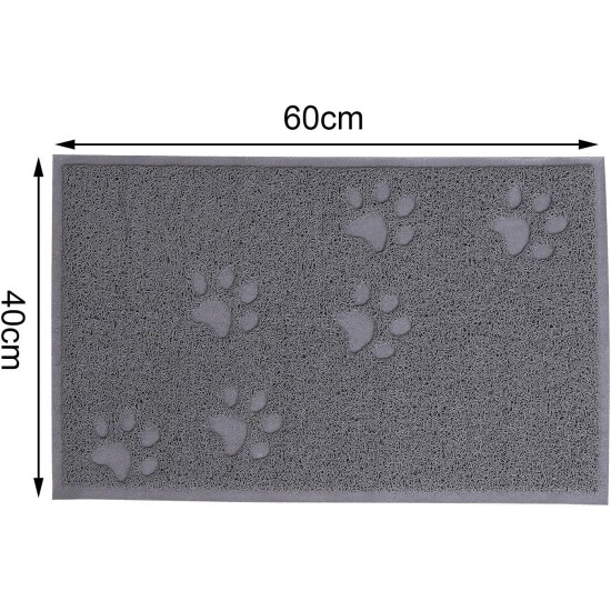 dibea Cat Litter Tray Mat, Cat Toilet Mat, Various Sizes dibea Cat Litter Tray Mat, Cat Toilet Mat, Various Sizes