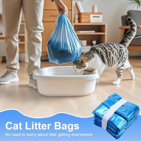 iKALULA Pack of 10 Refill Bags for Cat Litter, Odour-Proof Nappy Bin Refill Film, Refill Bag for Litter Locker Compatible with All Nappy Bins Cat Litter Disposal Buckets iKALULA Pack of 10 Refill Bags for Cat Litter, Odour-Proof Nappy Bin Refill Film, Refill Bag for Litter Locker Compatible with All Nappy Bins Cat Litter Disposal Buckets