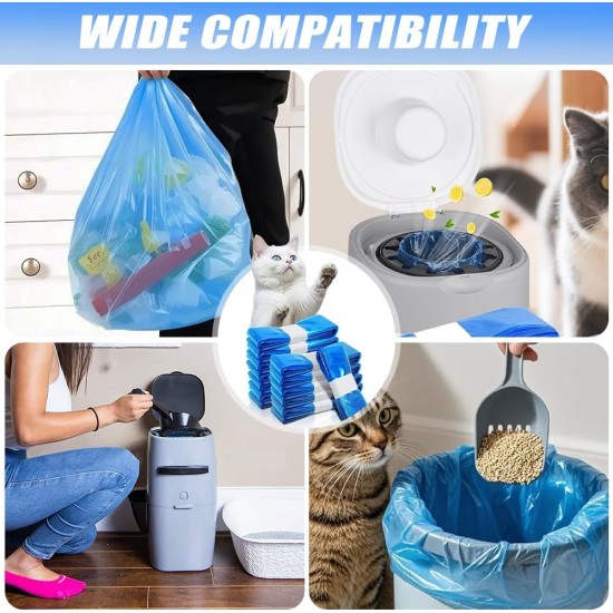 iKALULA Pack of 10 Refill Bags for Cat Litter, Odour-Proof Nappy Bin Refill Film, Refill Bag for Litter Locker Compatible with All Nappy Bins Cat Litter Disposal Buckets iKALULA Pack of 10 Refill Bags for Cat Litter, Odour-Proof Nappy Bin Refill Film, Refill Bag for Litter Locker Compatible with All Nappy Bins Cat Litter Disposal Buckets