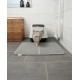 lionto Cat Litter Mat for Cat Litter Tray with Non-Slip Coating, 61 x 38 x 1.3 cm, Cat Litter Mat, Waterproof & Easy to Clean, Effective Absorption of Cat Litter in Honeycomb Design, Grey lionto Cat Litter Mat for Cat Litter Tray with Non-Slip Coating, 61 x 38 x 1.3 cm, Cat Litter Mat, Waterproof & Easy to Clean, Effective Absorption of Cat Litter in Honeycomb Design, Grey