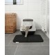 lionto Cat Litter Mat for Cat Litter Tray with Non-Slip Coating, 61 x 38 x 1.3 cm, Cat Litter Mat, Waterproof & Easy to Clean, Effective Absorption of Cat Litter in Honeycomb Design, Grey lionto Cat Litter Mat for Cat Litter Tray with Non-Slip Coating, 61 x 38 x 1.3 cm, Cat Litter Mat, Waterproof & Easy to Clean, Effective Absorption of Cat Litter in Honeycomb Design, Grey