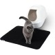 lionto Cat Litter Mat for Cat Litter Tray with Non-Slip Coating, 61 x 38 x 1.3 cm, Cat Litter Mat, Waterproof & Easy to Clean, Effective Absorption of Cat Litter in Honeycomb Design, Grey lionto Cat Litter Mat for Cat Litter Tray with Non-Slip Coating, 61 x 38 x 1.3 cm, Cat Litter Mat, Waterproof & Easy to Clean, Effective Absorption of Cat Litter in Honeycomb Design, Grey