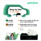 petisfam Portable Cat Litter Tray Travel No Leakage and Odour One-Handed Carry for Cats in Hotel, Car, Plane petisfam Portable Cat Litter Tray Travel No Leakage and Odour One-Handed Carry for Cats in Hotel, Car, Plane