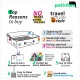petisfam Portable Cat Litter Tray Travel No Leakage and Odour One-Handed Carry for Cats in Hotel, Car, Plane petisfam Portable Cat Litter Tray Travel No Leakage and Odour One-Handed Carry for Cats in Hotel, Car, Plane