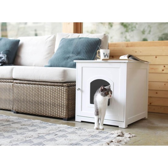 zoovilla Kitty Cat Litter Tray - White zoovilla Kitty Cat Litter Tray - White