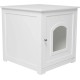 zoovilla Kitty Cat Litter Tray - White zoovilla Kitty Cat Litter Tray - White