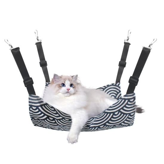 1 x Cat Hammock 48 cm x 58 cm, Cat Hammock, Cat Swing, Cat Hammock, Warm Hanging Cat Hammock, Recommended for Pets Under 10 kg