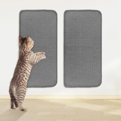2-Piece Cat Scratching Mat, Sisal Mat, Cat Scratching Boards 50 x 25 cm, Scratching Mat, Cat Wall with Adhesive Tape, Scratching Mat, Durable Sisal Rug, Cats, Cat Scratching Board, Doormat Furniture 2-Piece Cat Scratching Mat, Sisal Mat, Cat Scratching Boards 50 x 25 cm, Scratching Mat, Cat Wall with Adhesive Tape, Scratching Mat, Durable Sisal Rug, Cats, Cat Scratching Board, Doormat Furniture