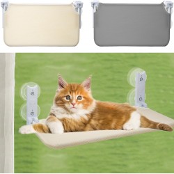 2 Window Lounger for Cats, 52 x 30 cm, Cat Hammock with Sturdy Suction Cups, Cat Window Lounger, Foldable Cat Bed, Window, Windowsill, Cat Lounger, up to 20 kg, for Smooth Surfaces 2 Window Lounger for Cats, 52 x 30 cm, Cat Hammock with Sturdy Suction Cups, Cat Window Lounger, Foldable Cat Bed, Window, Windowsill, Cat Lounger, up to 20 kg, for Smooth Surfaces