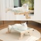2 in 1 Wooden Cat Hammock and Cat Bed for Bedside Table, Chair Back, Drawer Perch for Cat, Cat Hammock Heating Window Places, Durable and Stable Hammock Cat 2 in 1 Wooden Cat Hammock and Cat Bed for Bedside Table, Chair Back, Drawer Perch for Cat, Cat Hammock Heating Window Places, Durable and Stable Hammock Cat