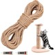 20 m Natural Sisal Rope, 6 mm Sisal Scratching Post Cord with 2 Adhesives, Sisal Rope Scratching Post Rope, Natural Sisal Ribbon for Scratching Post Replacement, Cat Accessories, Crafts, Decorating 20 m Natural Sisal Rope, 6 mm Sisal Scratching Post Cord with 2 Adhesives, Sisal Rope Scratching Post Rope, Natural Sisal Ribbon for Scratching Post Replacement, Cat Accessories, Crafts, Decorating