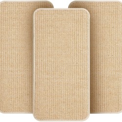 3-Piece Cat Scratching Mat Set, Robust and Durable, Cat Sisal Scratching Boards, 50 x 25 cm, Cat Scratching Board, Protect Your Sofa, Furniture, Carpet and Walls from Scratches (Wood Colour) 3-Piece Cat Scratching Mat Set, Robust and Durable, Cat Sisal Scratching Boards, 50 x 25 cm, Cat Scratching Board, Protect Your Sofa, Furniture, Carpet and Walls from Scratches (Wood Colour)