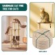 40 m Natural Sisal Rope for Scratching Post - Robust Cat Scratching Post Replacement Rope - Ideal for Household, Garden, DIY & Decoration - Durable Scratching Rope for Happy Cats - 6 mm Diameter (40 m