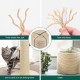 40 m Natural Sisal Rope for Scratching Post - Robust Cat Scratching Post Replacement Rope - Ideal for Household, Garden, DIY & Decoration - Durable Scratching Rope for Happy Cats - 6 mm Diameter (40 m