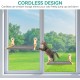 ALL FOR PAWS Katzenhängematte am Fenster für Hauskatzen – Kabellos Design, Extra große Saugnäpfe, Fenster-anliegend zusammenklappbar, Grau ALL FOR PAWS Katzenhängematte am Fenster für Hauskatzen – Kabellos Design, Extra große Saugnäpfe, Fenster-anliegend zusammenklappbar, Grau