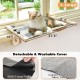 AMOSIJOY Cat Window Lounger, Sturdy Cat Hammock with Wooden and Metal Frame for Large Cats, Easily Adjustable Cat Bed for Windowsill, Bed Side, Drawer and Cabinet AMOSIJOY Cat Window Lounger, Sturdy Cat Hammock with Wooden and Metal Frame for Large Cats, Easily Adjustable Cat Bed for Windowsill, Bed Side, Drawer and Cabinet