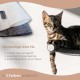 AZANO Cat Hammock XL Metal | Designer Climbing Wall Cats | Cat Bed Wall | Extra Large and Stable - (White) AZANO Cat Hammock XL Metal | Designer Climbing Wall Cats | Cat Bed Wall | Extra Large and Stable - (White)