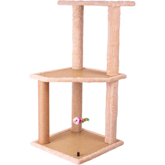 Acapulco Cat Scratching Post 40 x 40 x 87 cm Acapulco Cat Scratching Post 40 x 40 x 87 cm